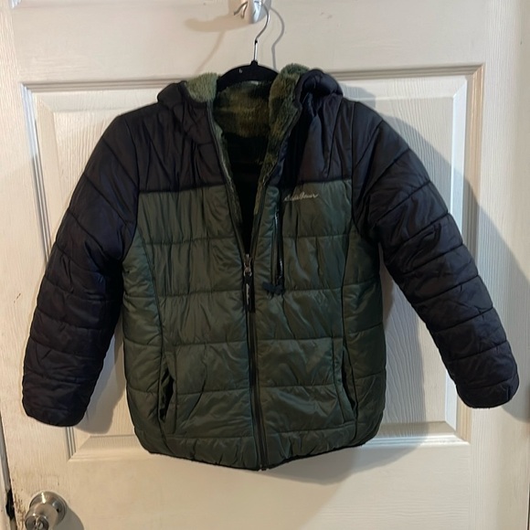 Eddie Bauer Kids Two-Tone Puffer Jacket - Picture 1 of 10